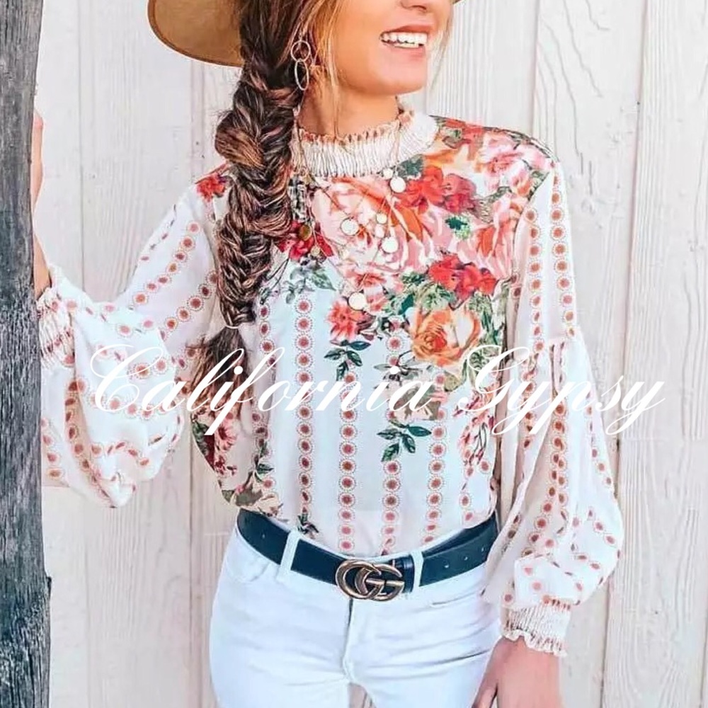 Floral Blouse - Picture 6 of 16
